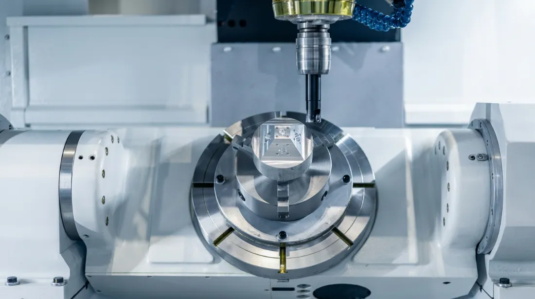 5-axis machining centre at Divine Precision