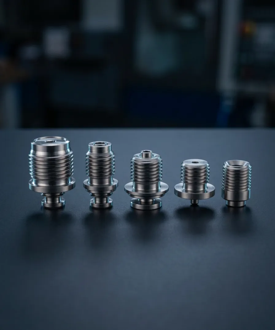 Contact pins and terminals