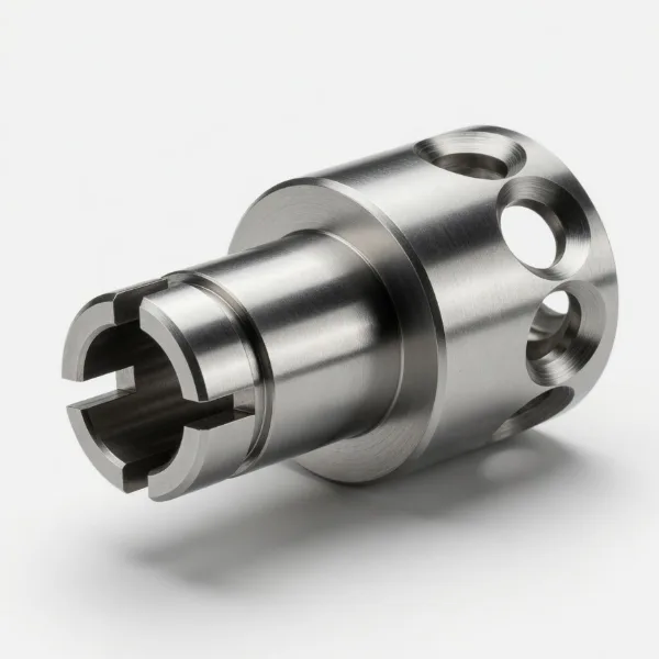 Slotted stainless connector