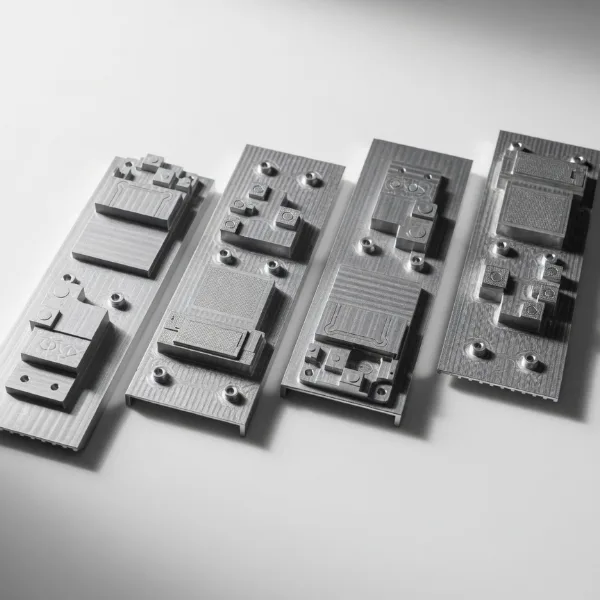 Aluminium heat-sink plates