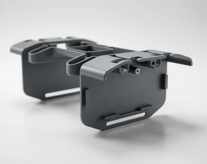 Machined aluminium bracket
