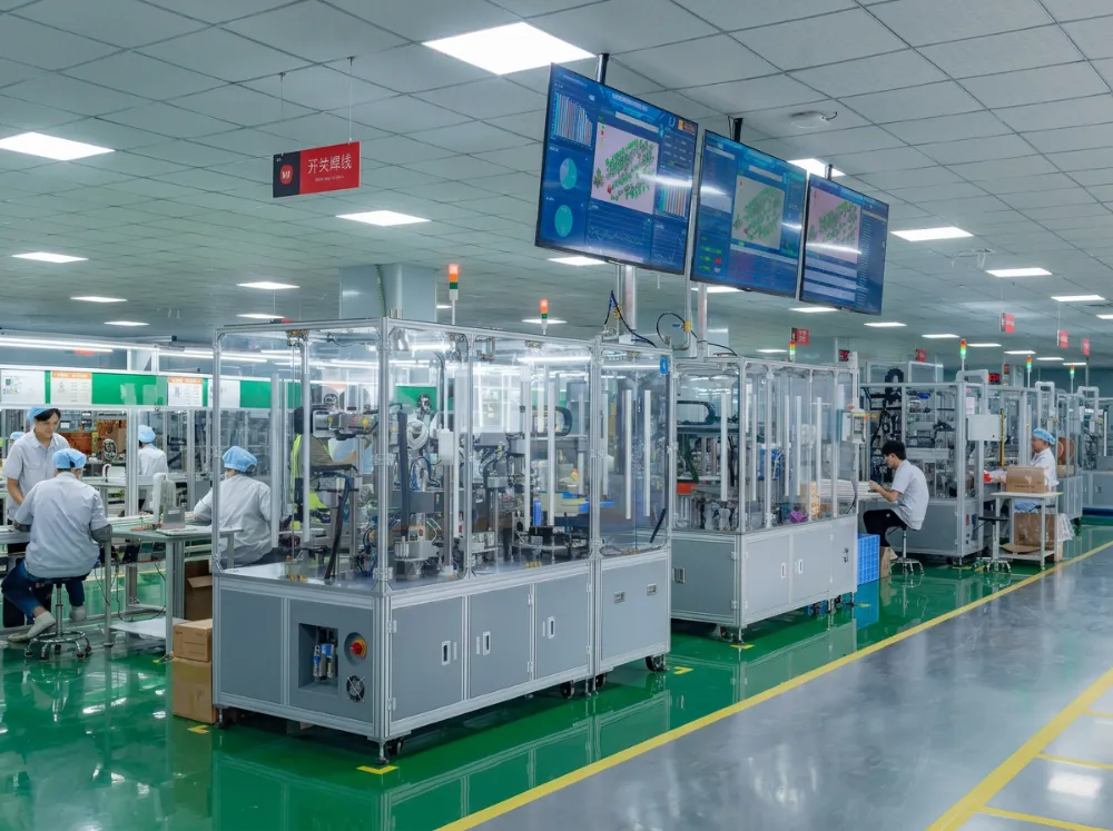 Automated production and assembly line