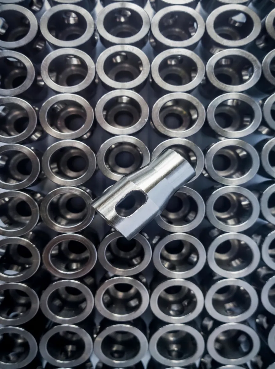 Precision machined steel parts at Divine Precision